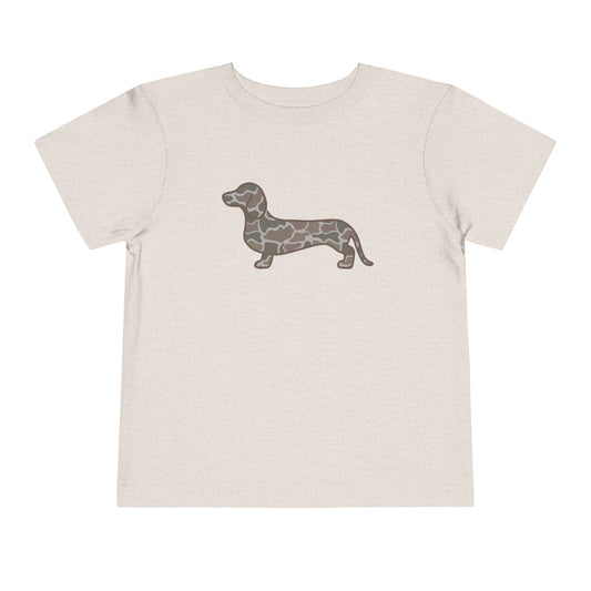 Toddler Tee - Duck Camo Doxie