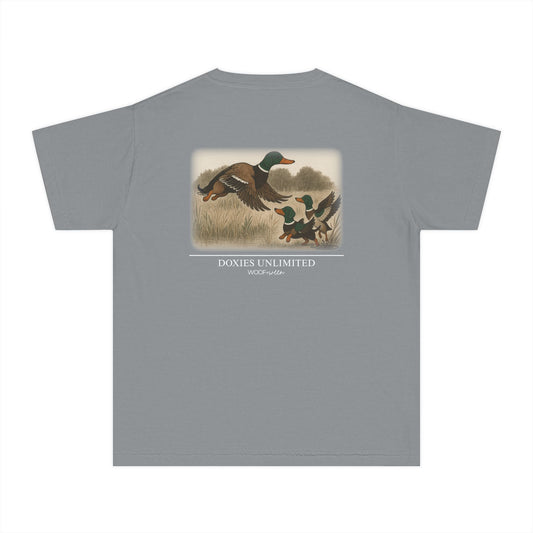 YOUTH Dachshund Tee - doxies unlimited ducks