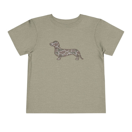 Toddler Tee - Duck Camo Doxie