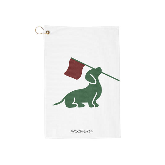Dachshund Golf Towel - Weens on the Greens