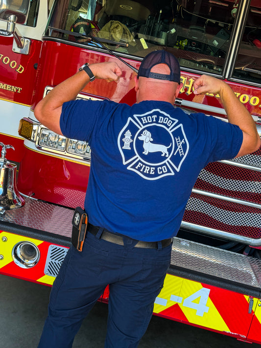 Dachshund Shirt - Hot Dog Fire Co