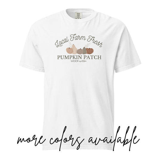 Pumpkin Patch Tshirt - FARM FRESH OH MY GOURD