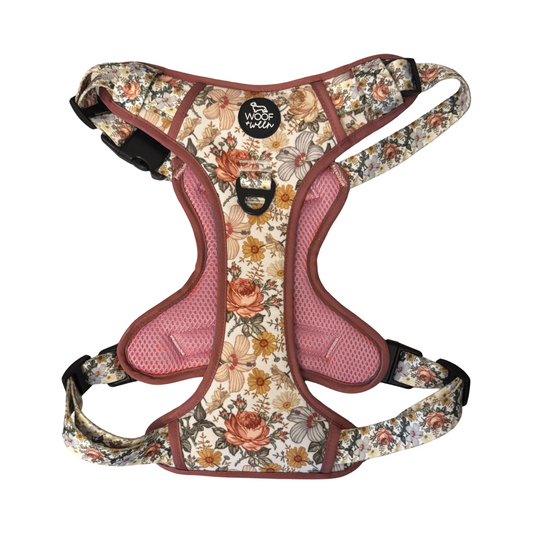 Step-In Adventure Dog Harness - FLOWER FIELDS