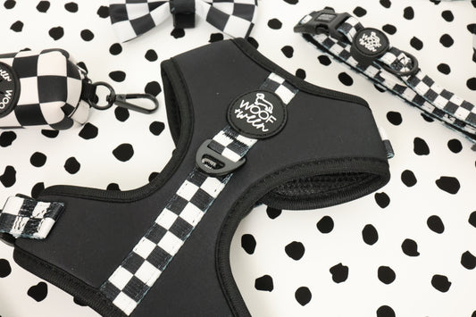 Collar - BLACK CHECKERED