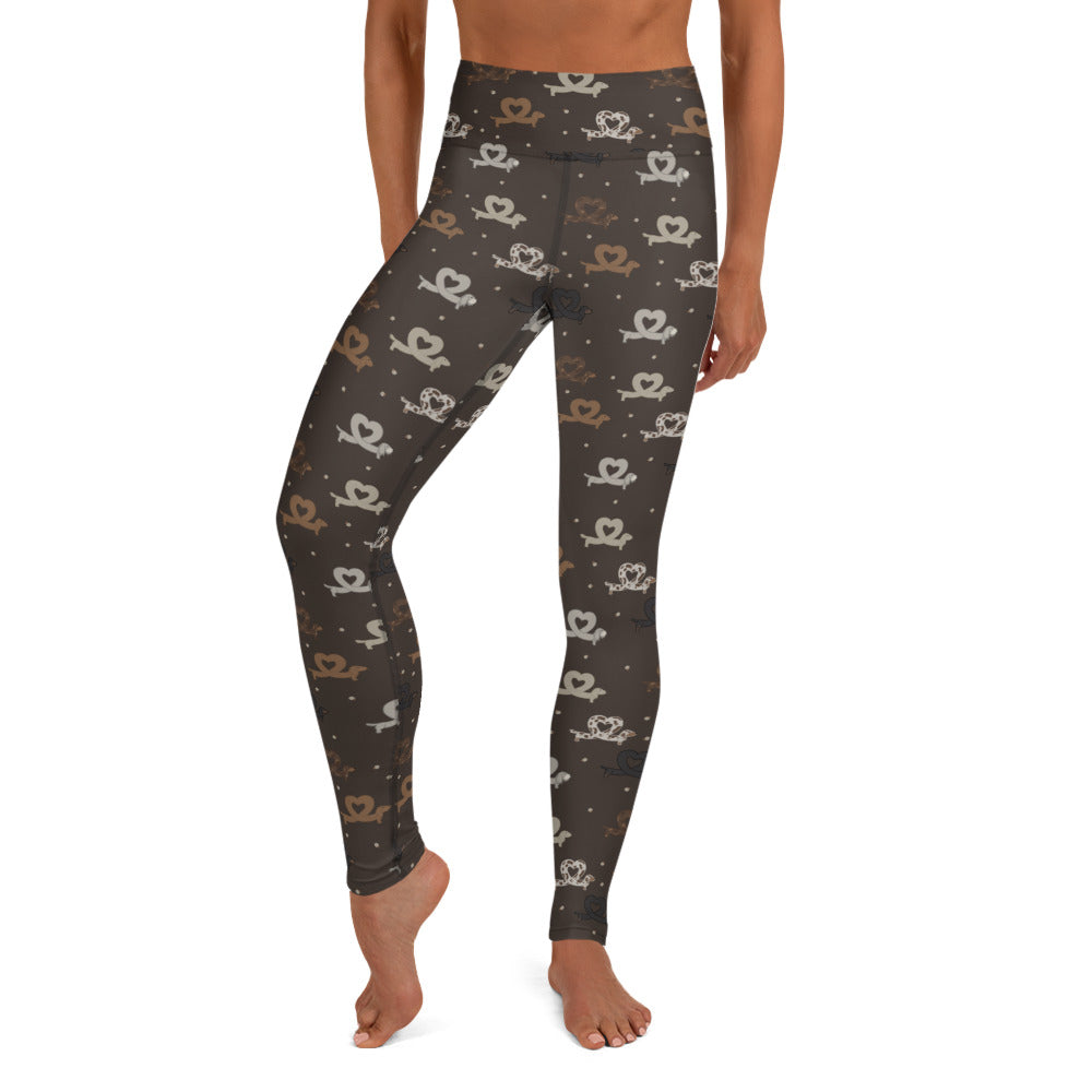 Leggings I HEART DACHSHUNDS WOOF WEEN