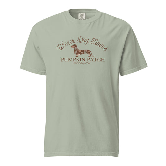Dachshund Tshirt - WEENIE DOG FARMS (short hair)