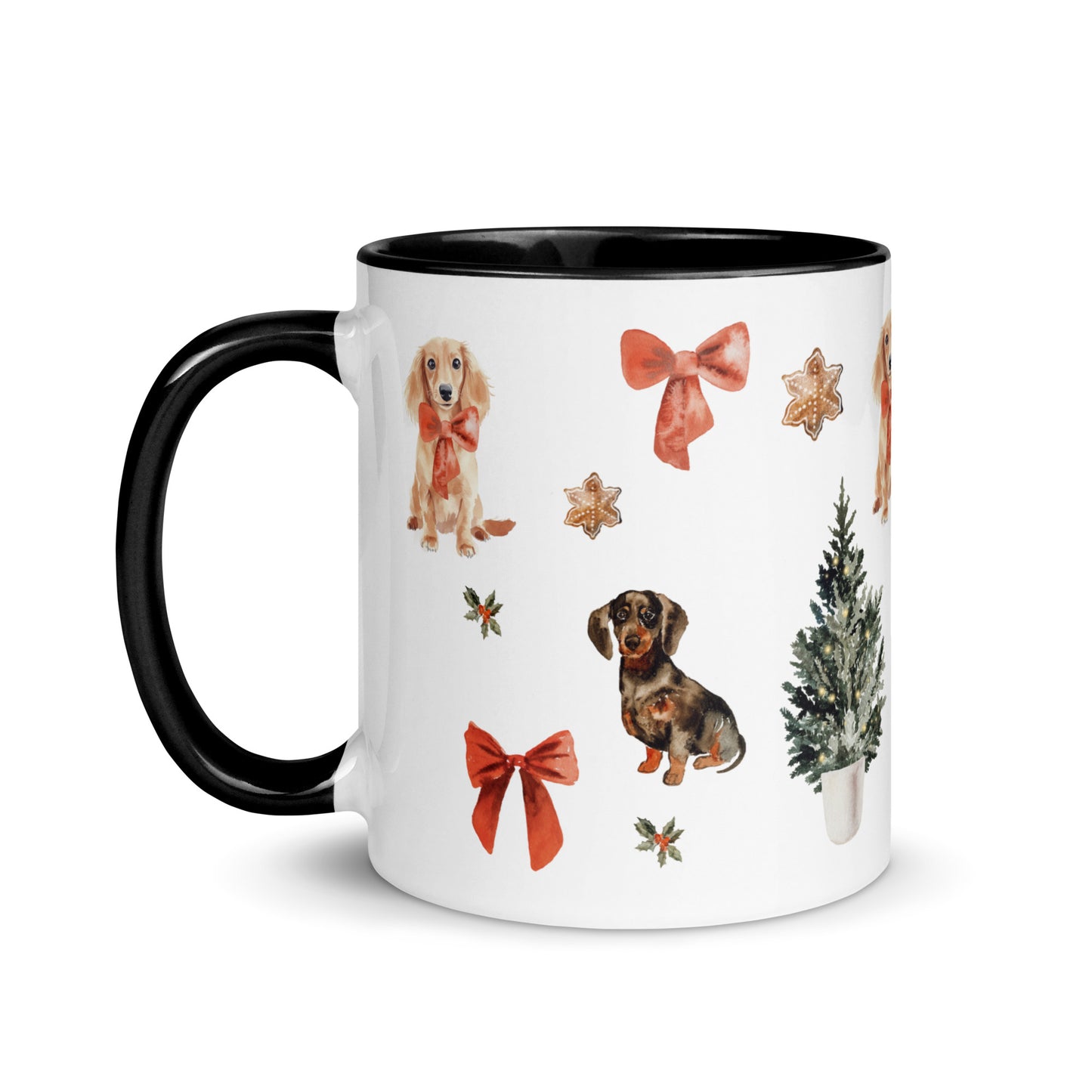 Dachshund Mug - VINTAGE DACHSHUND CHRISTMAS