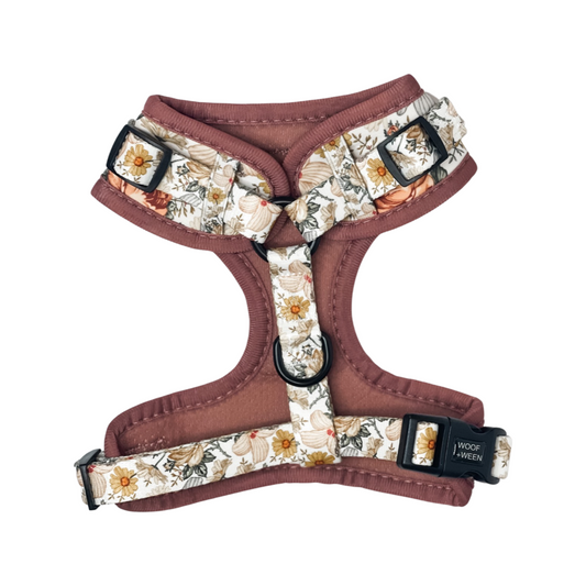 Adjustable Dog Harness - FLOWER FIELDS