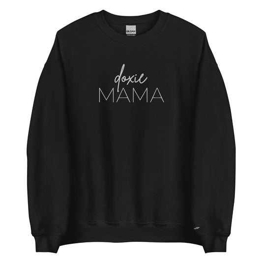 Embroidered Dachshund Sweatshirt - DOXIE MAMA