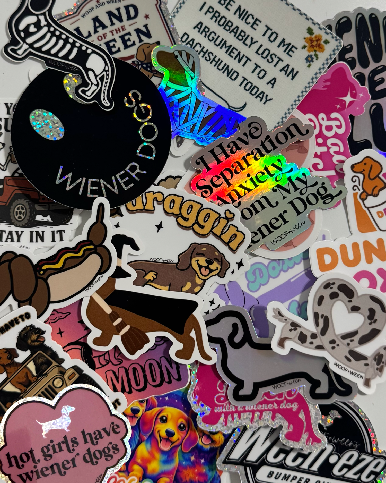 DACHSHUND STICKERS