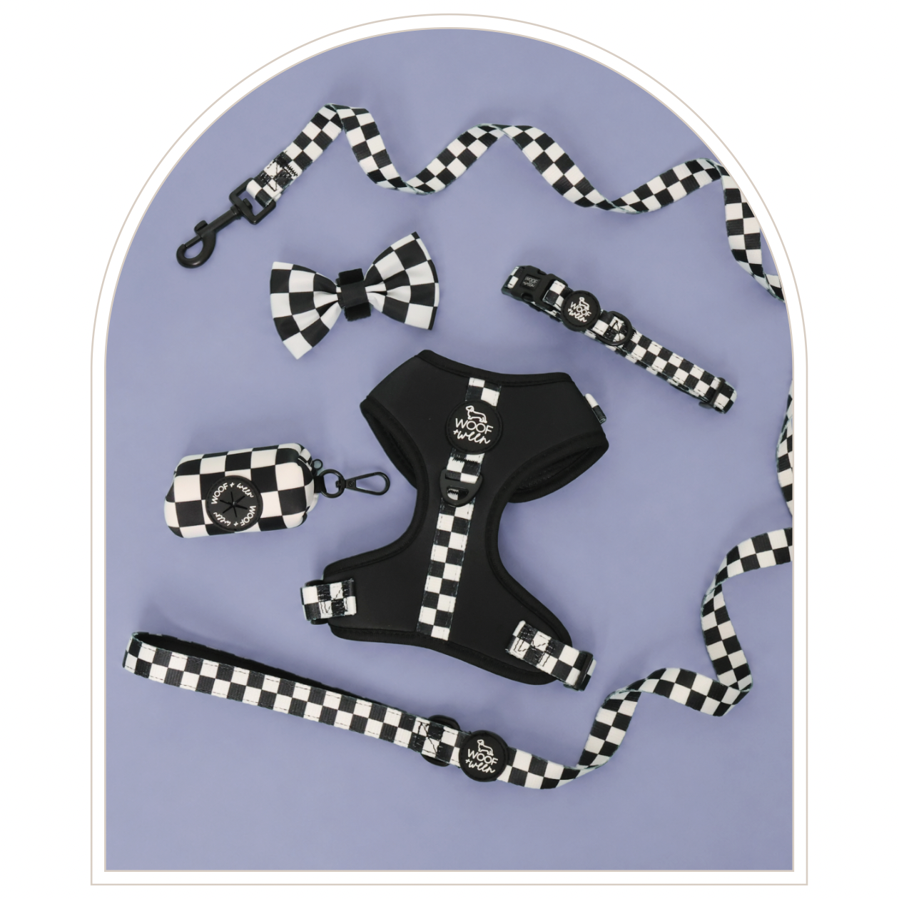 BLACK CHECKERED