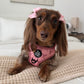 Adjustable Dog Harness - PINK COQUETTE