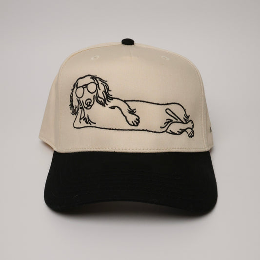 Dachshund Hat - Long Hair Wiener Dog