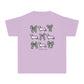 YOUTH Dachshund Tee - doxies and checkered bows