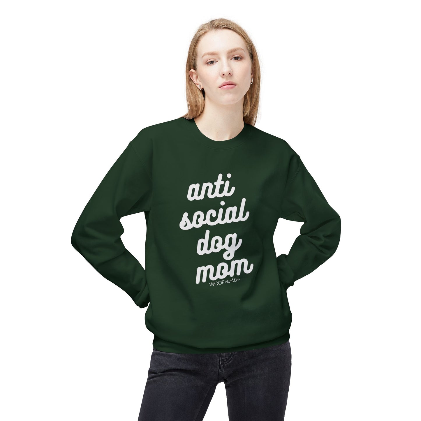 Sweatshirt - Anti Social Dog Mom