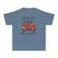 YOUTH Dachshund Tee - Land of the Free because of the Brave Doxies