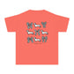 YOUTH Dachshund Tee - doxies and checkered bows