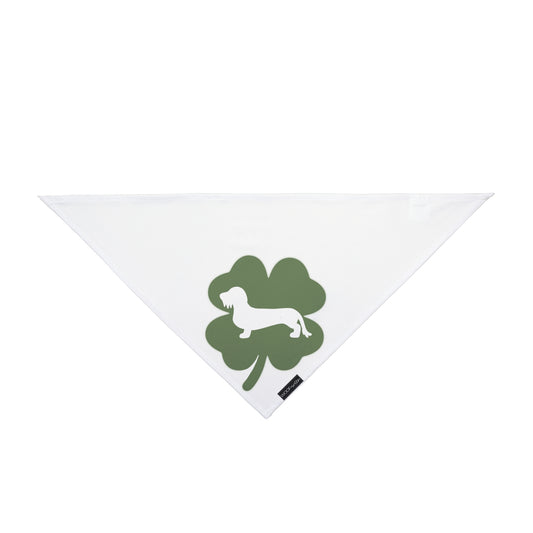 Dachshund Bandana - St Patricks Day WIRE HAIR DOXIE