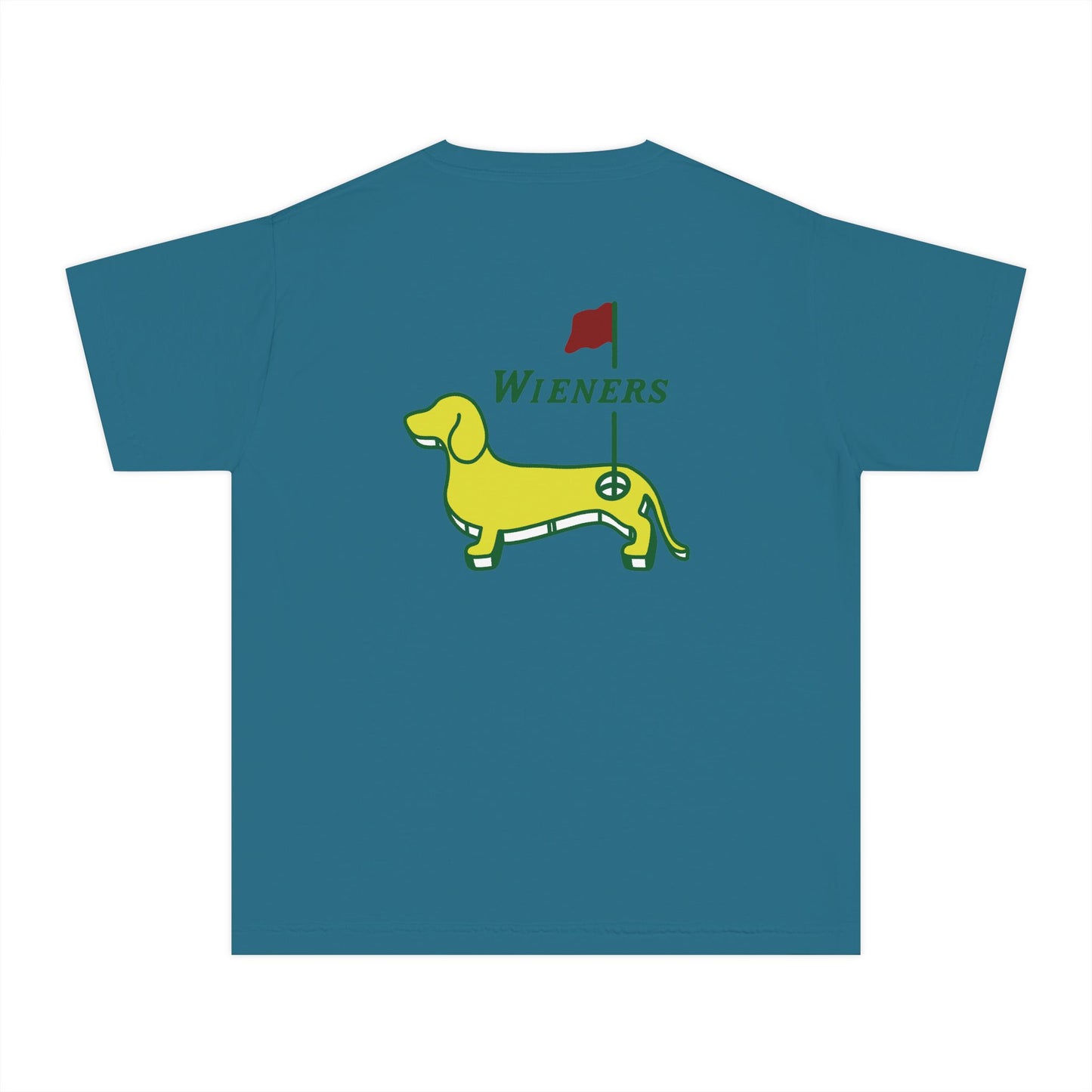 YOUTH Dachshund Tee - weens on the greens