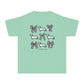 YOUTH Dachshund Tee - doxies and checkered bows