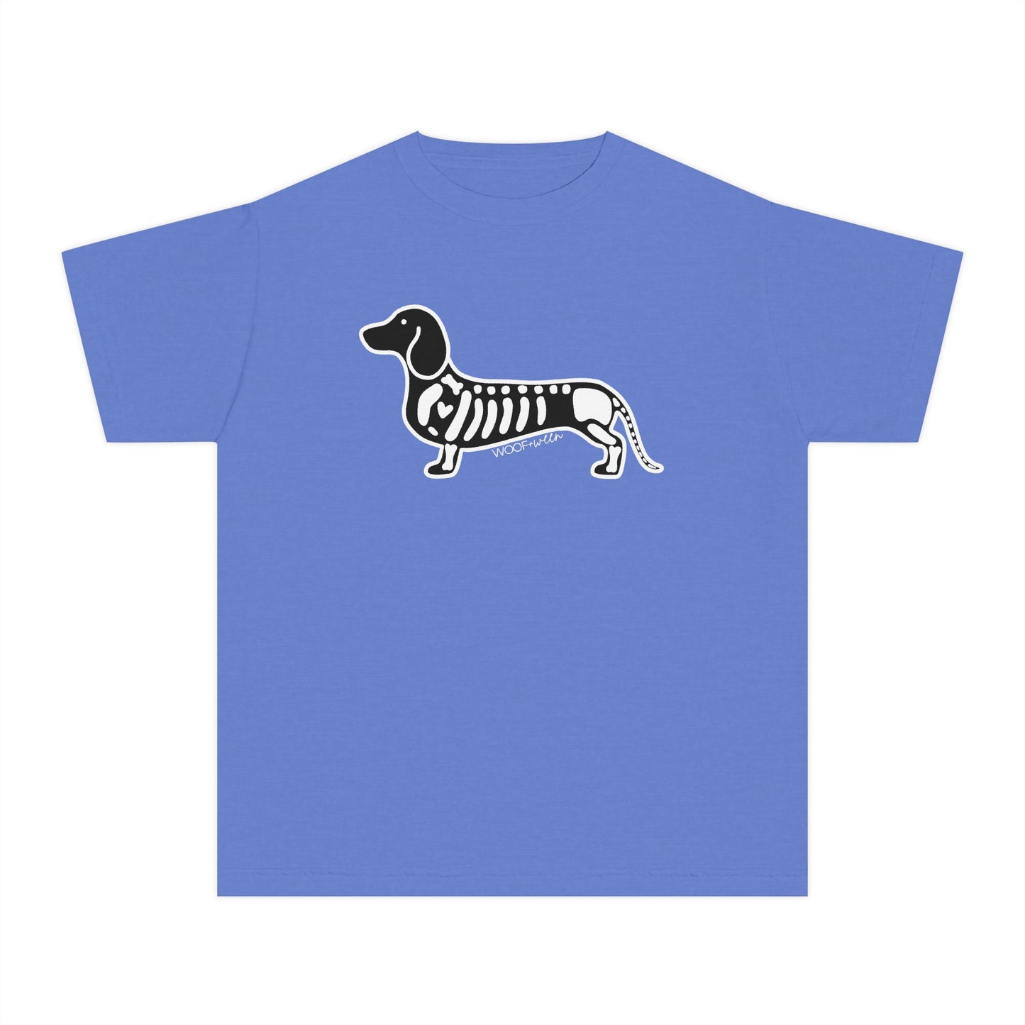 YOUTH Dachshund Tee - Skeleweenie