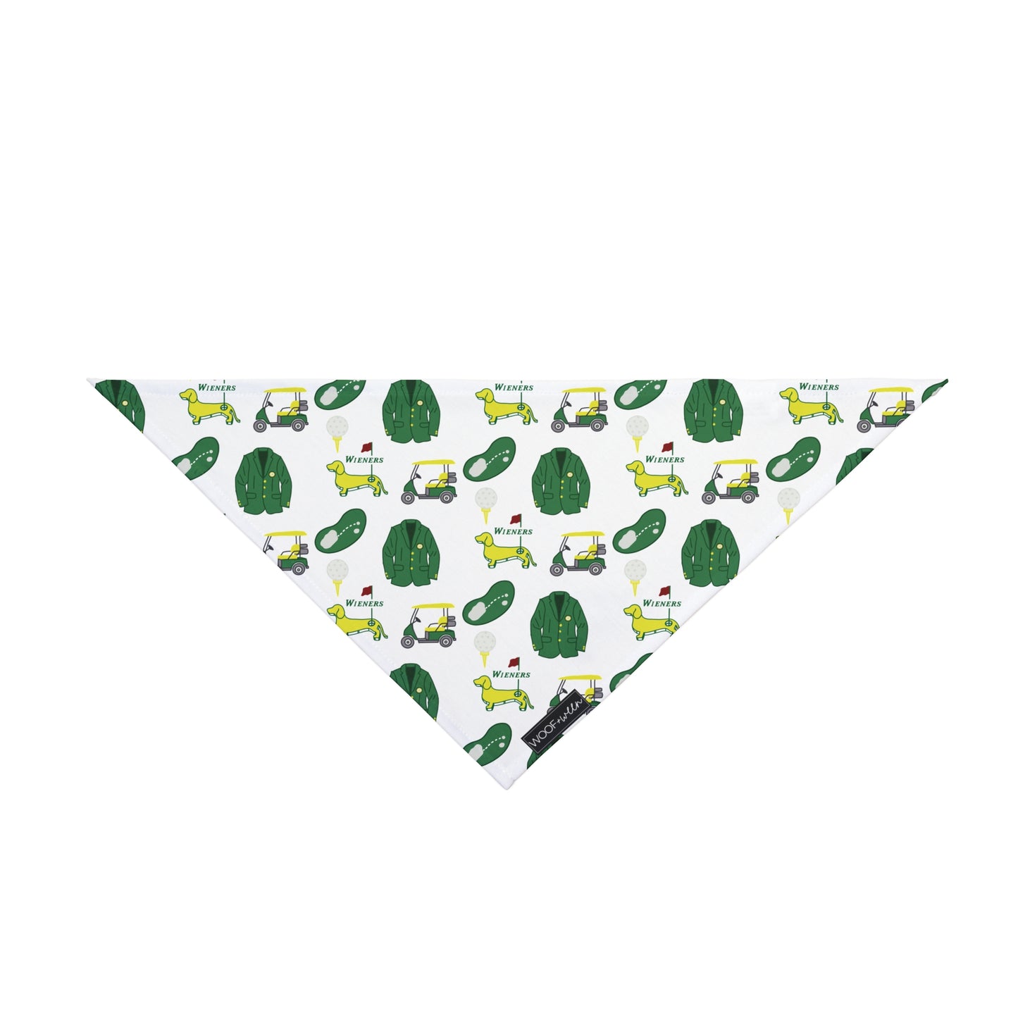 Dachshund Bandana - Weens on the Greens - Dachshund Golf