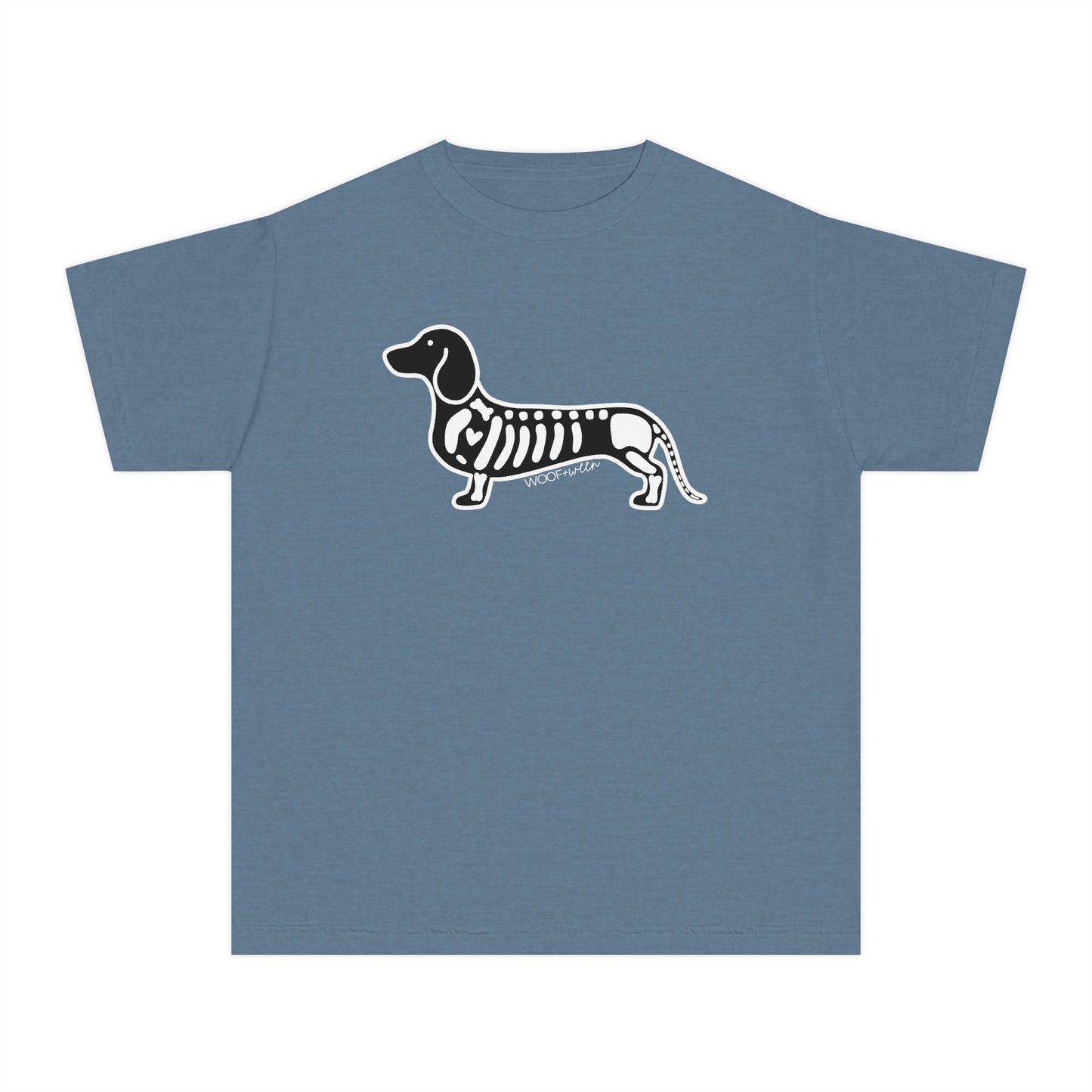 YOUTH Dachshund Tee - Skeleweenie