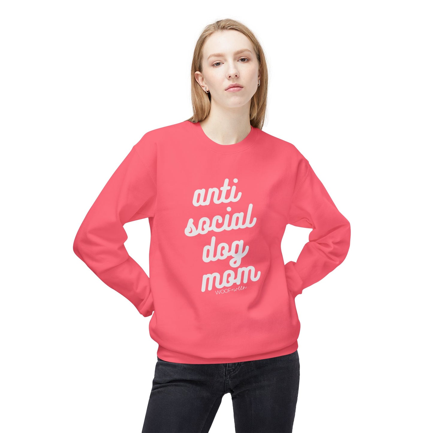 Sweatshirt - Anti Social Dog Mom