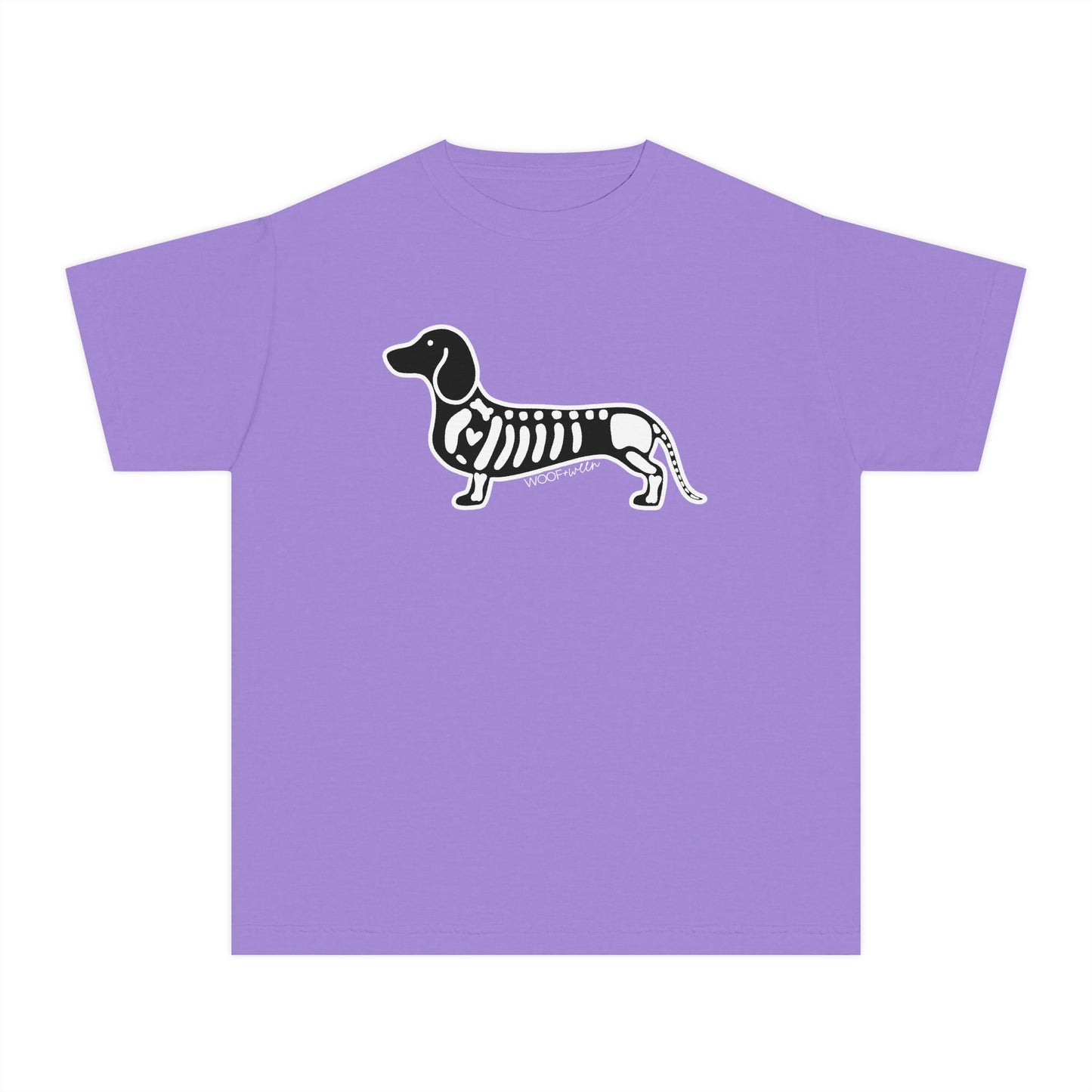 YOUTH Dachshund Tee - Skeleweenie