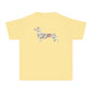 YOUTH Dachshund Tee - Flower Fields Doxie