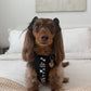 Adjustable Dog Harness - BLACK CHECKERED