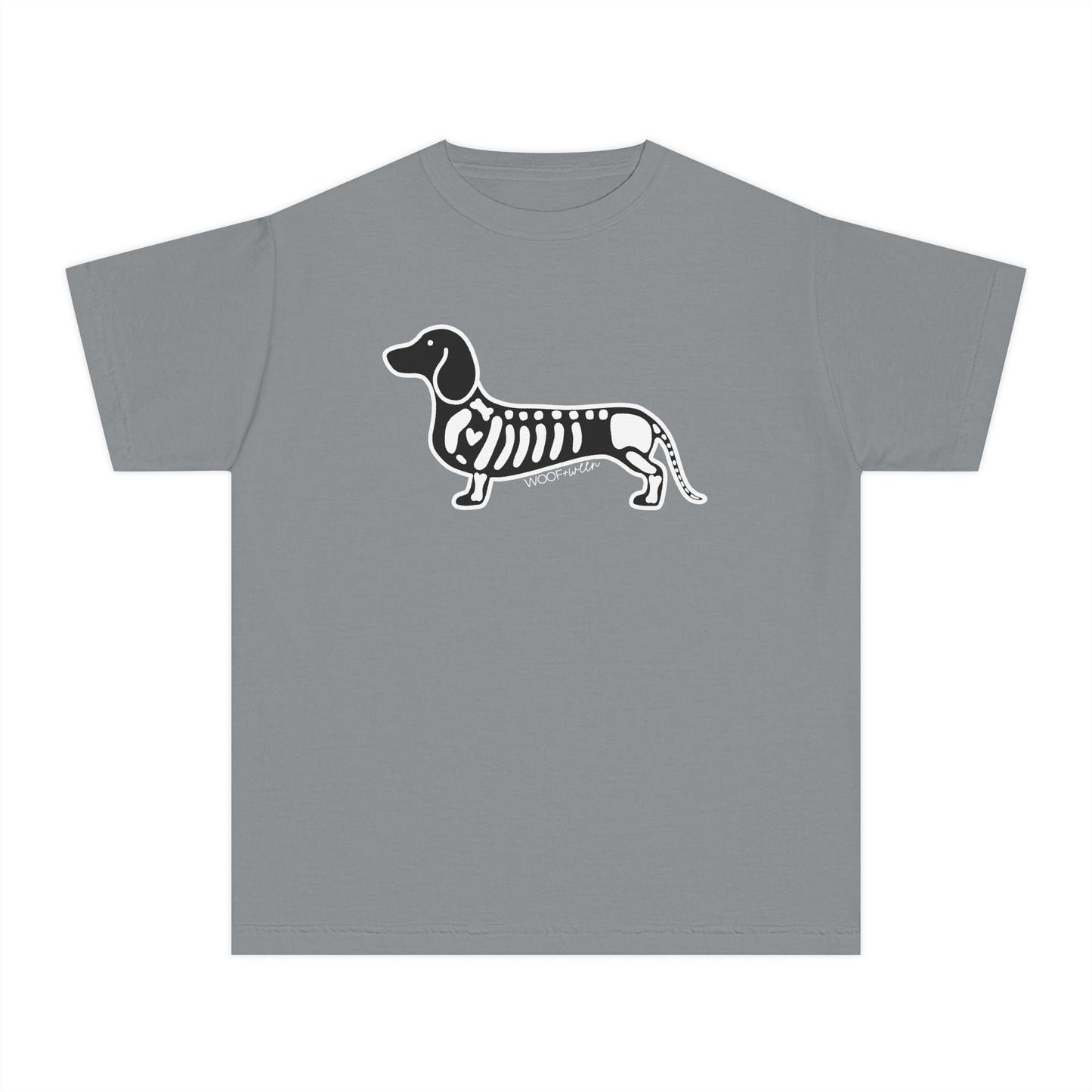 YOUTH Dachshund Tee - Skeleweenie