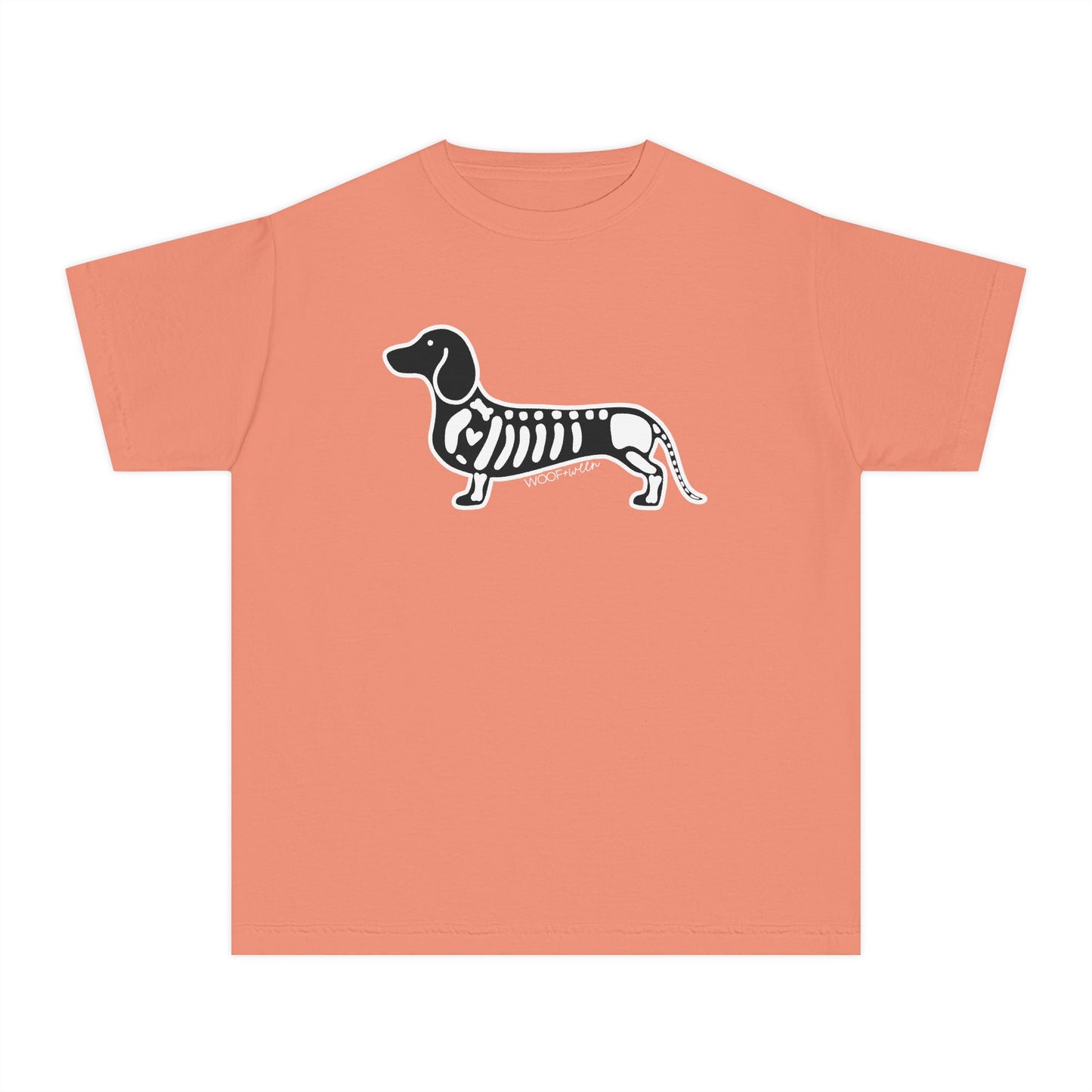YOUTH Dachshund Tee - Skeleweenie