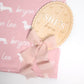 Dachshund Wooden Baby Annoucement - She’s Here Scalloped