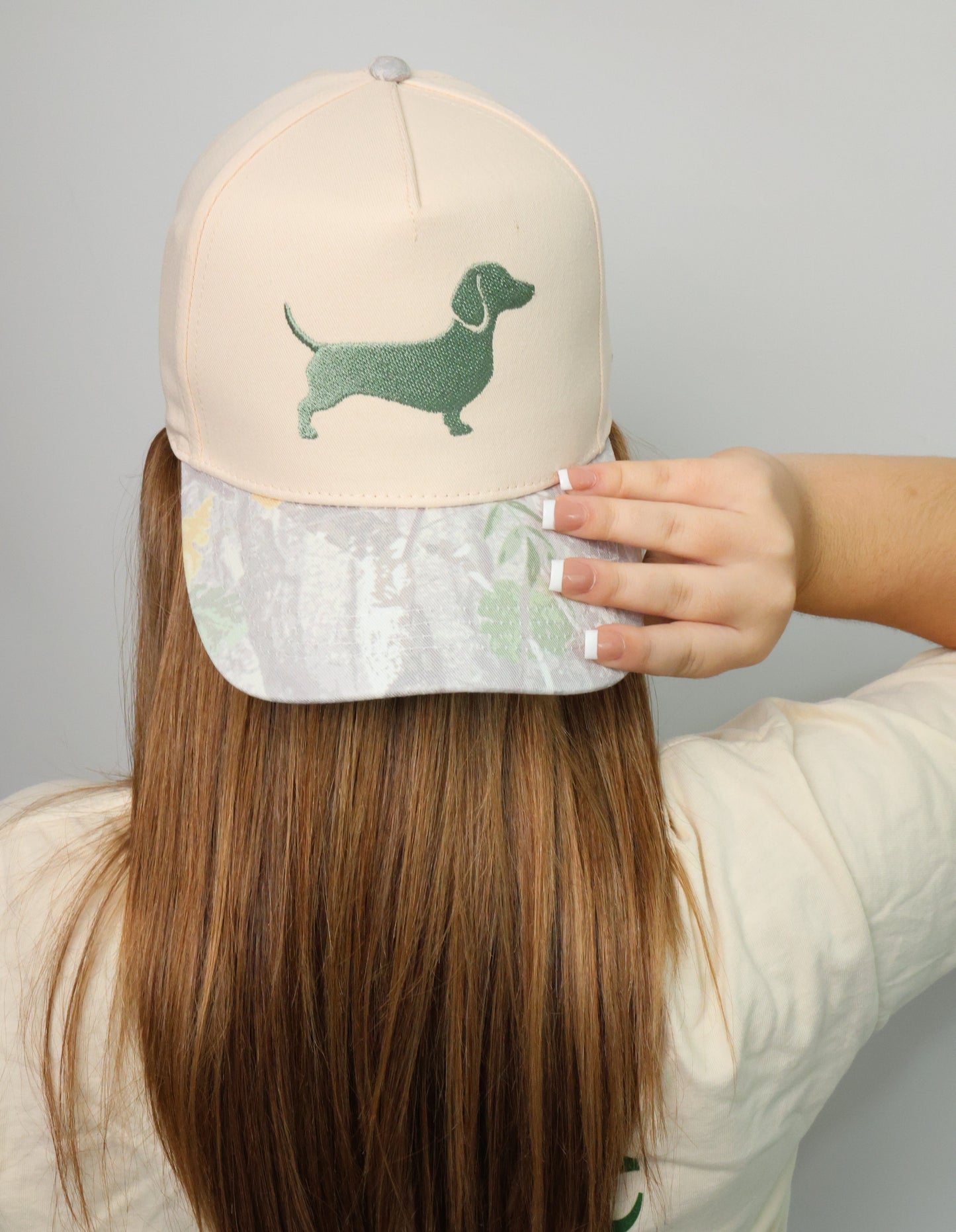 Dachshund Hat - Camo Doxie