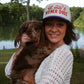 Dachshund Hat - Red White and Wiener Dogs