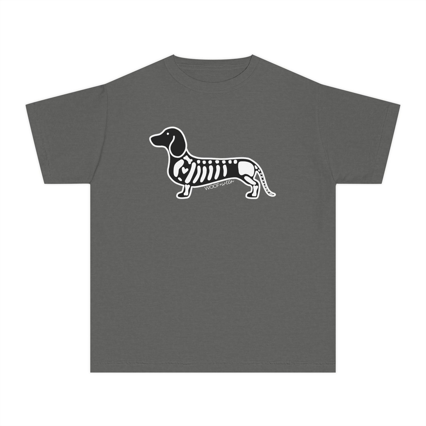 YOUTH Dachshund Tee - Skeleweenie