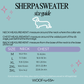 Dachshund Sweater Coat - Tan Sherpa Turtleneck Coat