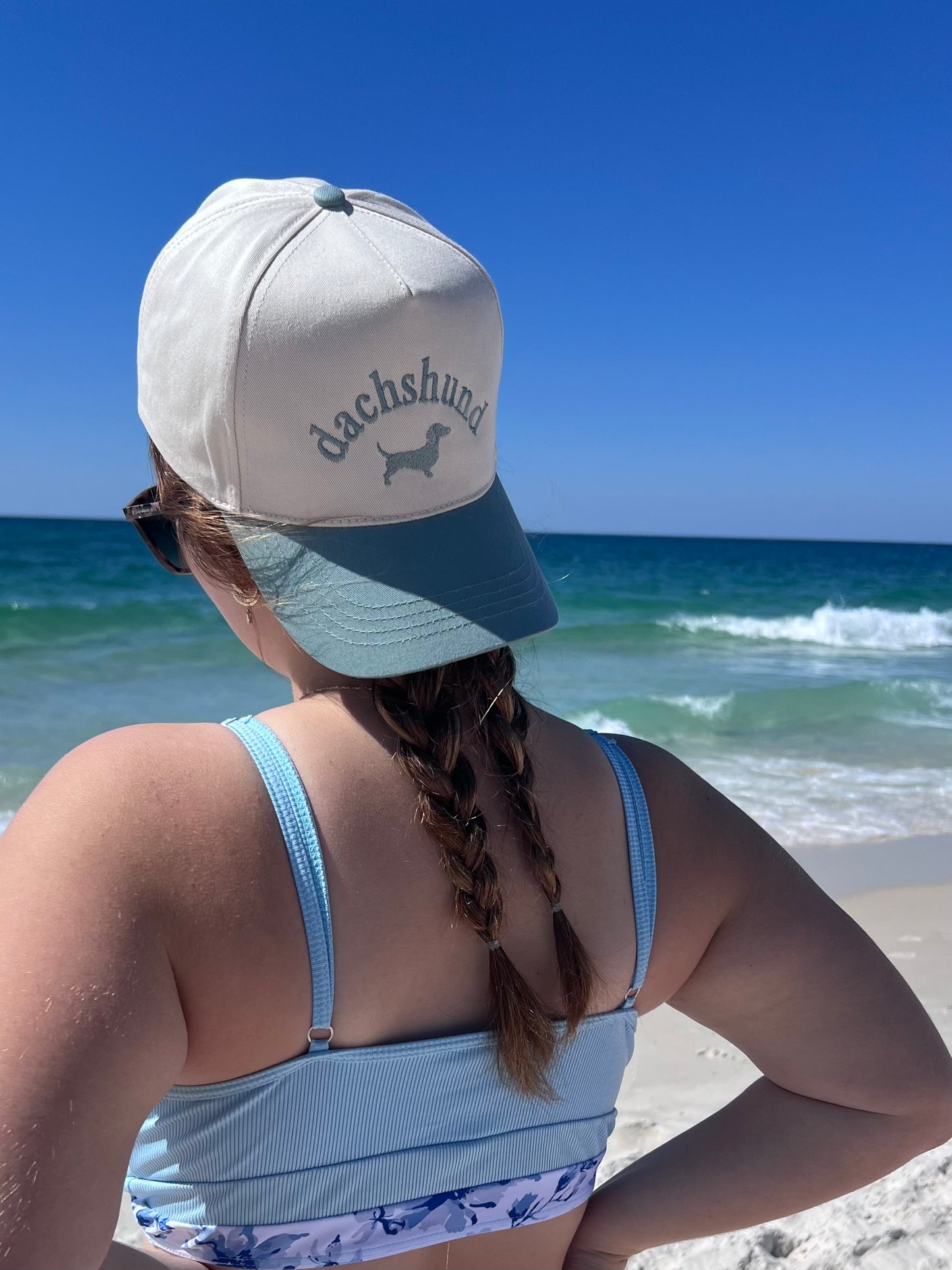 Dachshund Hat - Sage Dachshund