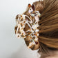 Dachshund claw clip mystery surprise print doxie mom hair accessory