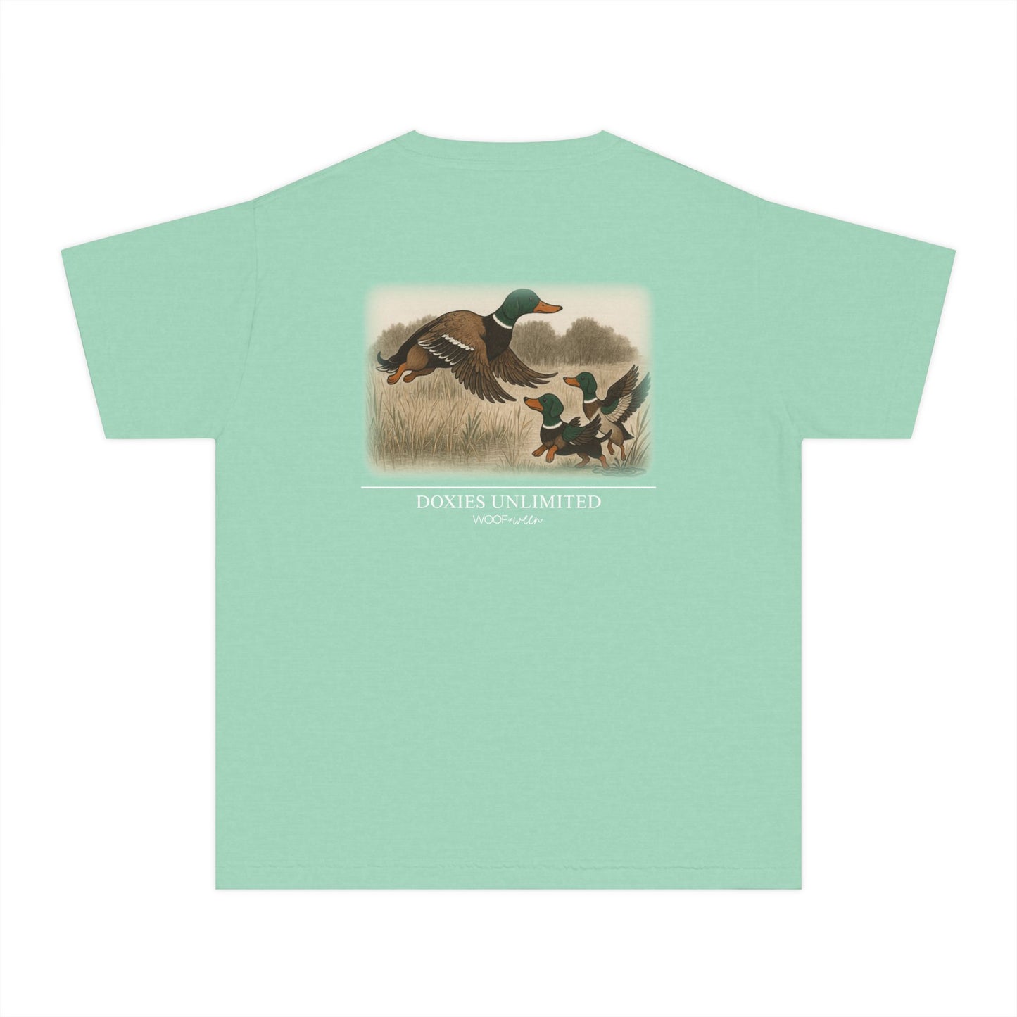 YOUTH Dachshund Tee - doxies unlimited ducks