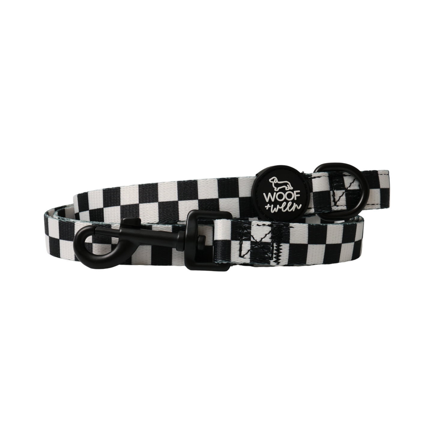 Leash - BLACK CHECKERED