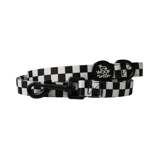 Leash - BLACK CHECKERED