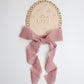 Dachshund Wooden Baby Annoucement - It’s a Girl Scalloped