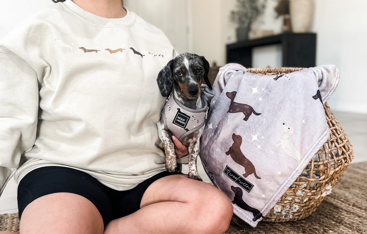 Dachshund Blanket - WHIMSICAL WEENS