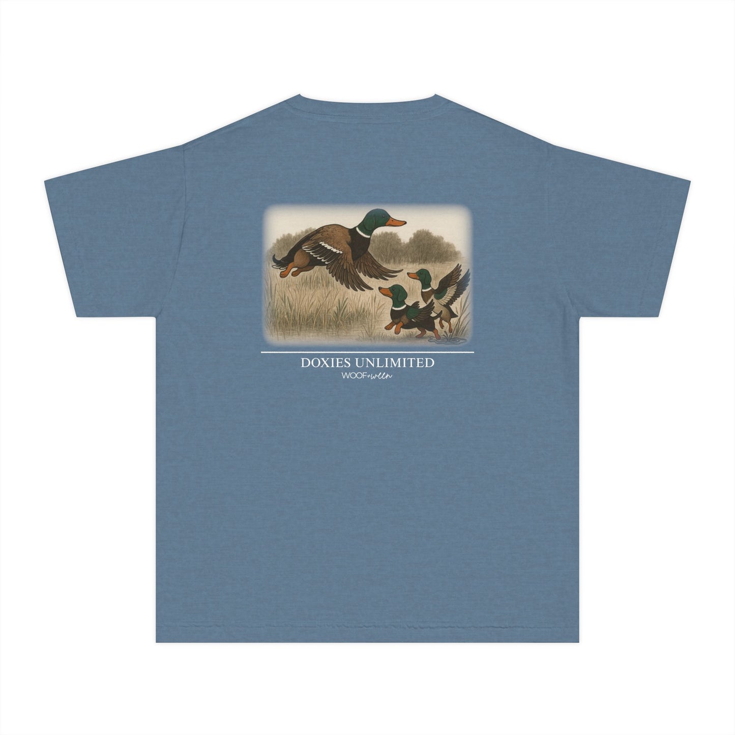 YOUTH Dachshund Tee - doxies unlimited ducks