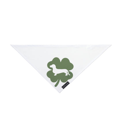 Dachshund Bandana - St Patricks Day SHORT HAIR DOXIE