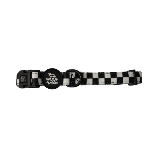 Collar - BLACK CHECKERED