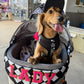 Adjustable Dog Harness - BLACK CHECKERED