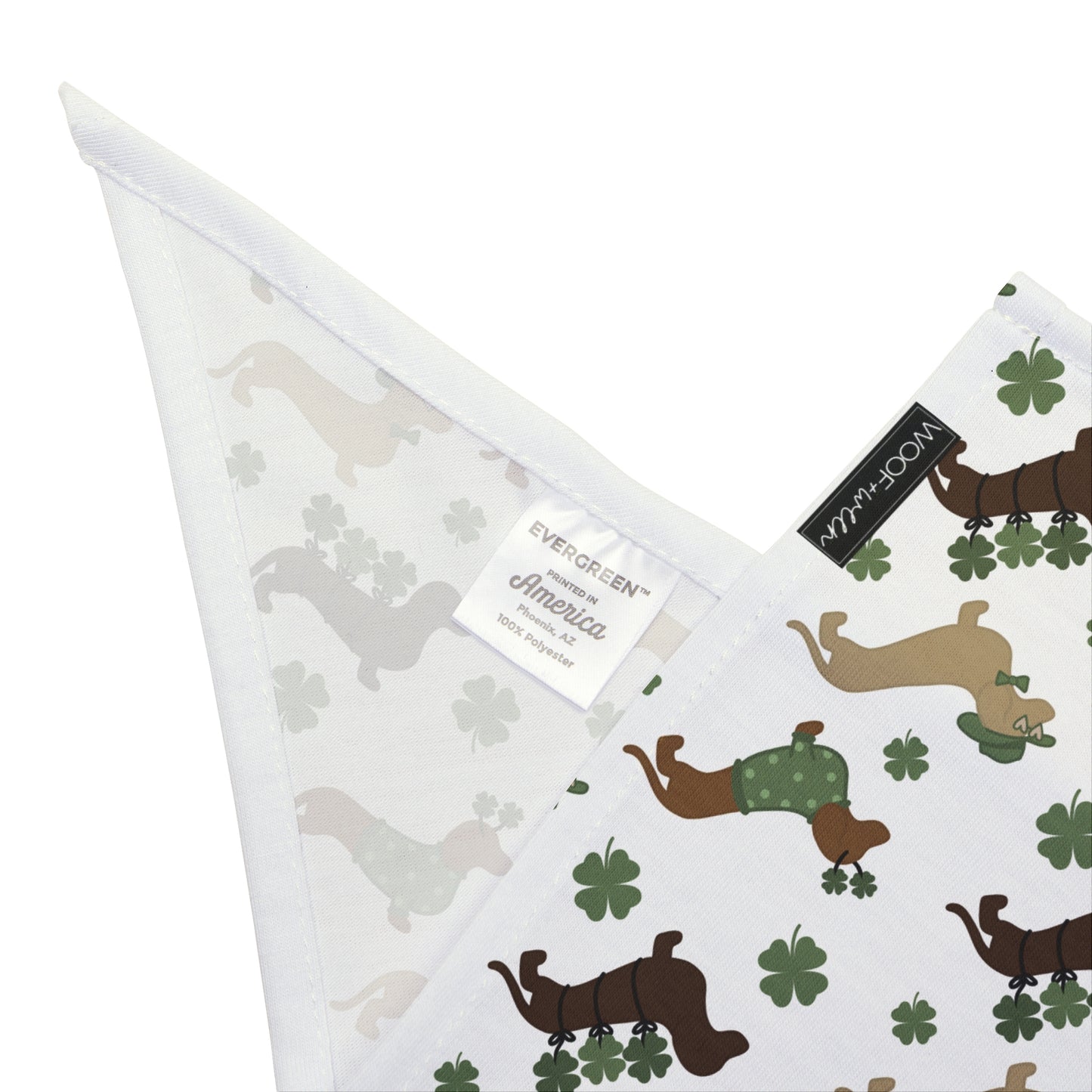 Dachshund Bandana - St Patricks Day Doxies